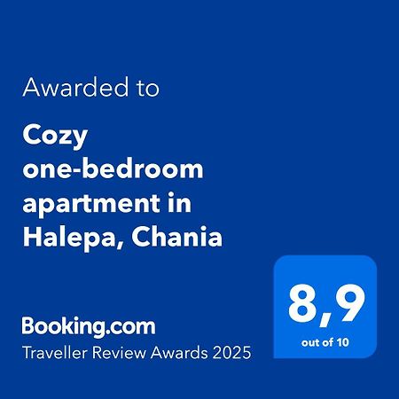 Cozy One-Bedroom Apartment In Halepa, Chania 하니아 외부 사진